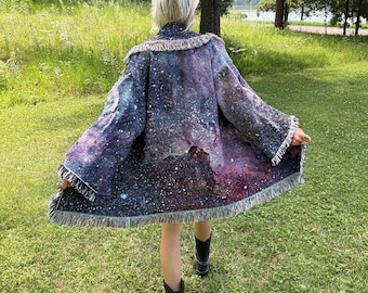 Intergalactic Stardust Blanket Cardigan