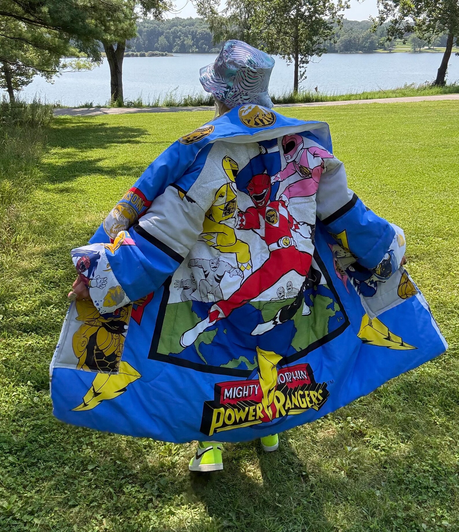 Mighty Power Rangers 90s Kid Cozy Blanket Coat - Etsy