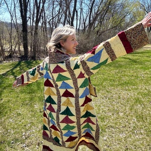 Golden Flying Geese Quilt Coat image 8