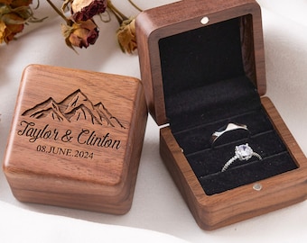 Ringschatulle Verlobungsring Ringschatulle Ringträger Ringschatulle Ringträger Hochzeit Geschenk für Sie