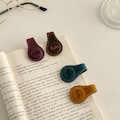 Leather Magnetic Bookmark\/ Personalized and Customized\/ Book Accessories Gifts for Readers\/Birthday Gift\/ Perfect Reader Gift for Him or Her product logo