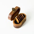 Personalized Guitar Pick Case, Solid Wood Picks Box, Custom Plectrum Holder, Gift for Dad, Best Gift for Guitar Player, father's day gift product logo