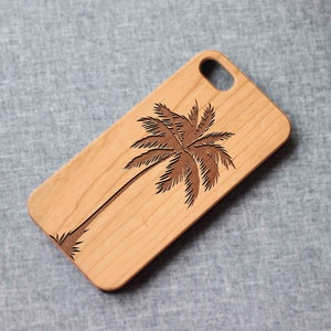 palm tree   wood Phone case for iPhone 15, 15 Plus, 15 Pro Max | iPhone 14 Pro Max, Mini | 13 Pro Max, 12 Mini | iPhone 11