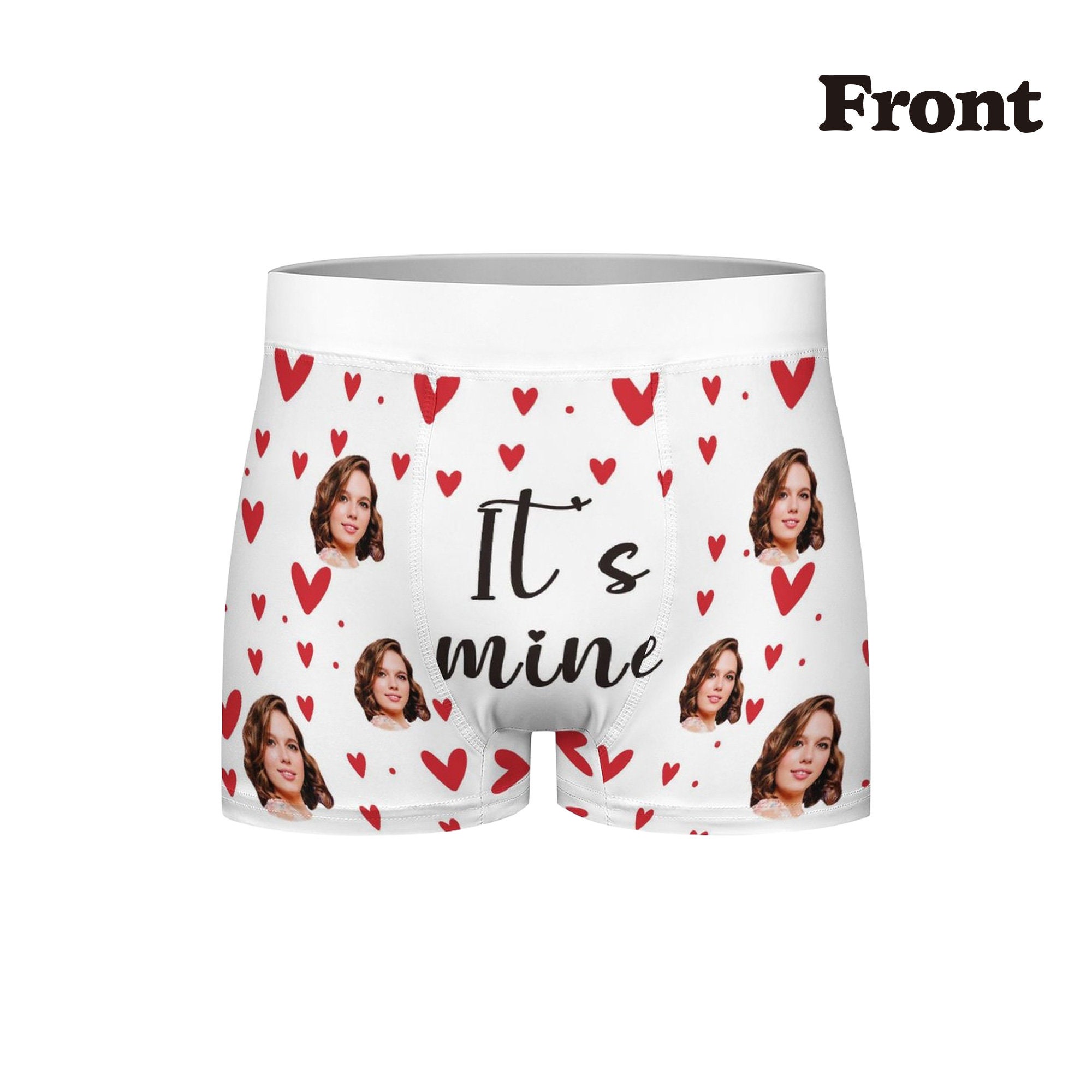 Custom Face Boxer, Personalized Photo Boxer Briefs sold by Shirley Gong