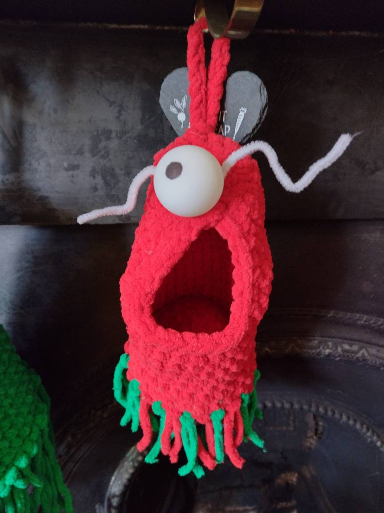 Crochet Monster Storage and Plant Hangers - Etsy