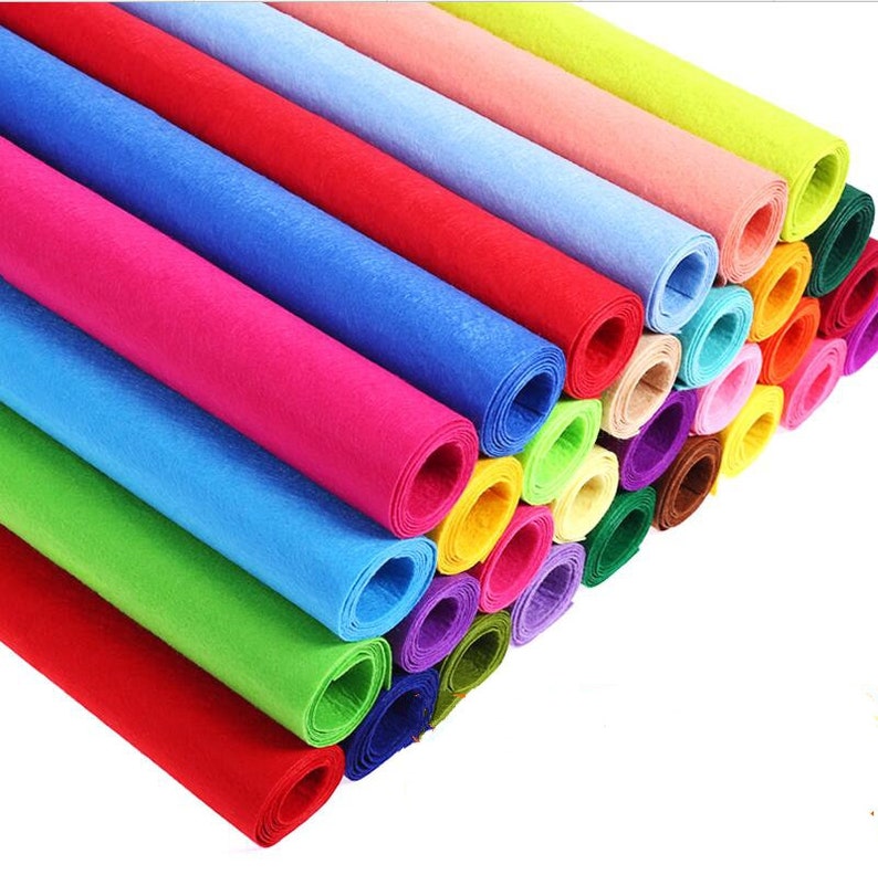 Felt Cloth,Felt Fabric 1PCs 40x50cm,1mm Thickness Polyester Non-Woven,Cloth For Sewing Dolls Crafts,Fabric Supply,Free Shipping,WORLDWIDE