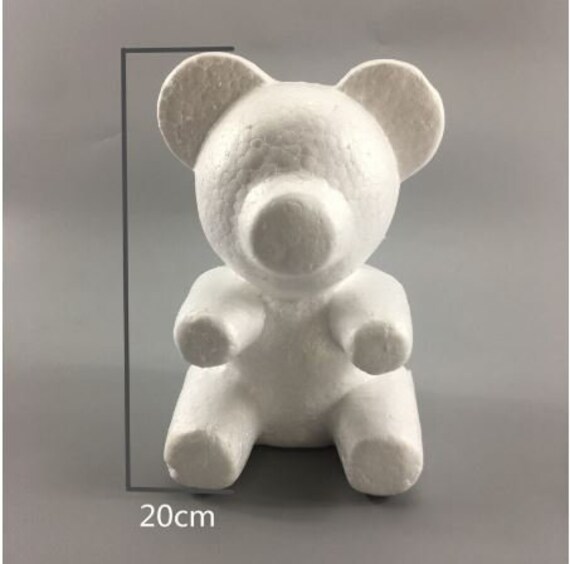teddy bear styrofoam