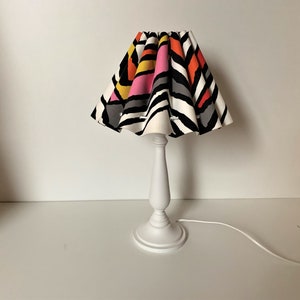 "Colourful" table lamp