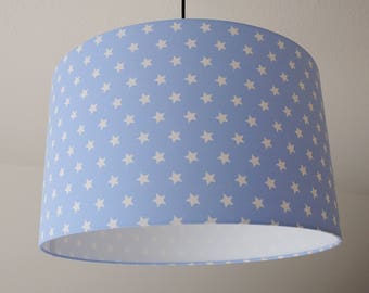 Lampshade "Stars" (Blue)