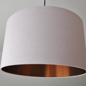 Lampenschirm &quot;Rosé-copper&quot;