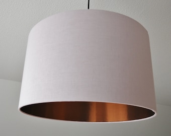 Lampshade "Rosé-copper"