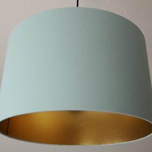 Lampshade &quot;Mint-Gold&quot;