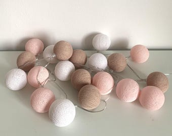 Lucine LED Cottonballs &quot;Soft Pastel&quot;