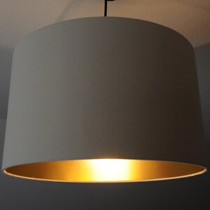 Lampshade Ecru-gold cream image 2