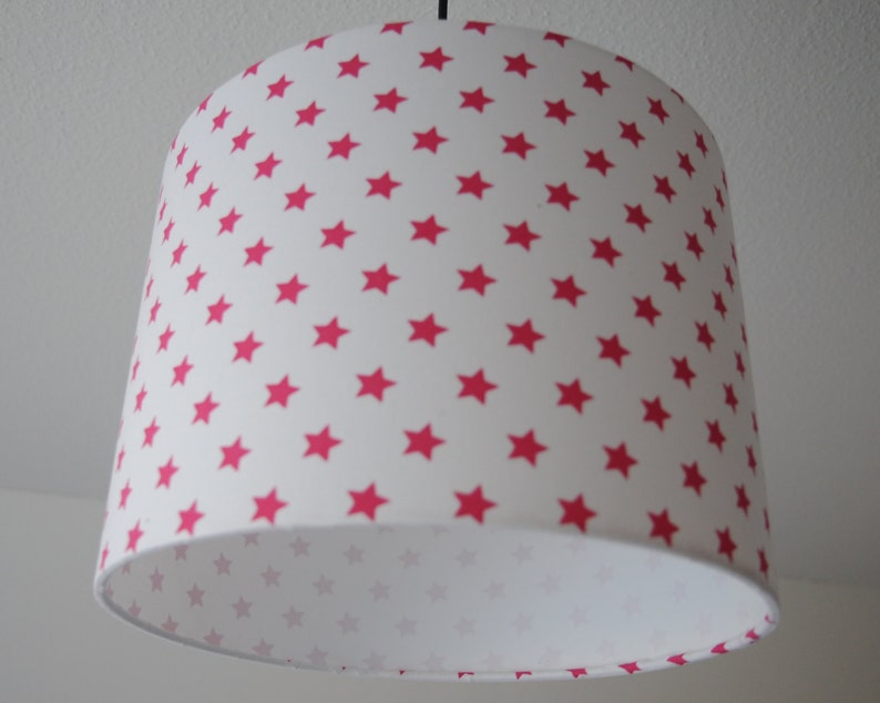 Lampshade quot;Starsquot; (pink) Lampshade quot;Starsquot; (pink)