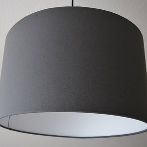 Lampenkap &quot;Grafiet grijs&quot;