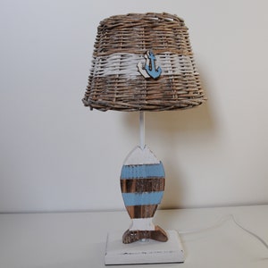 Table lamp "Fish"