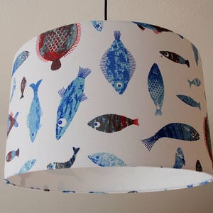 Lampshade &quot;A lot of fishes&quot;