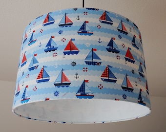 Lampshade "Sailing ships"
