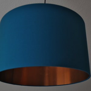 Lampshade &quot;Petrol-copper&quot;