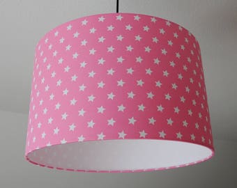 Lampshade "Stars" (Pink)