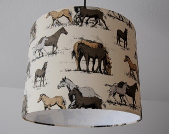 Lampshade "Horses"