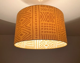 Lampshade "Ethnic Mustard Yellow"