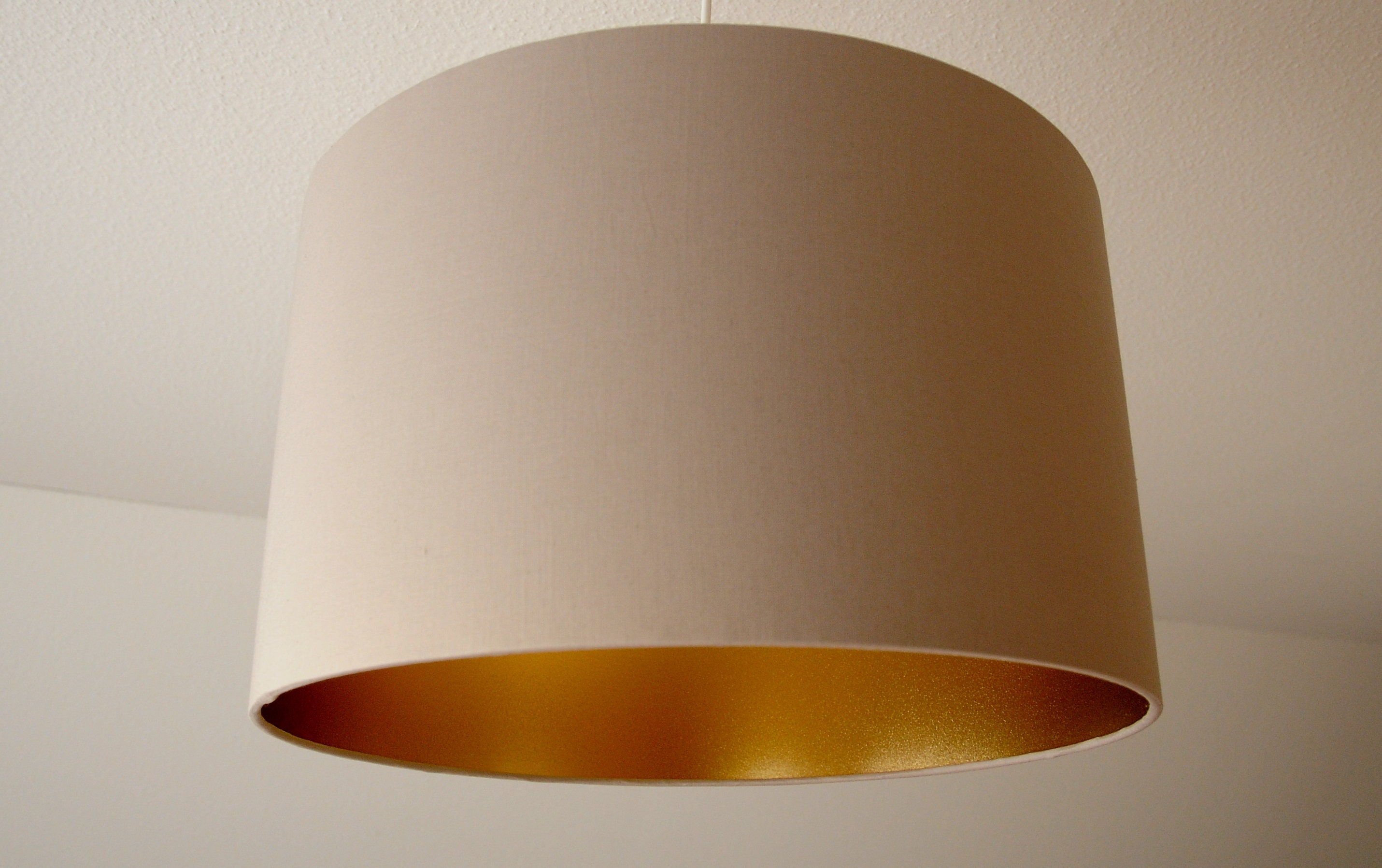 Lampenkap "Taupe-Gold"