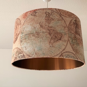 Lampenschirm"Globus" (Vintage)