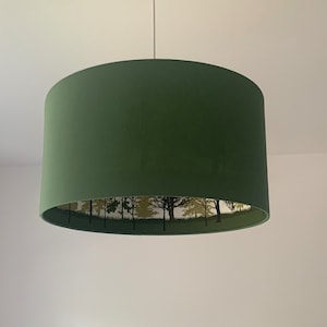 Lampshade &quot;Forest Moss Green&quot;