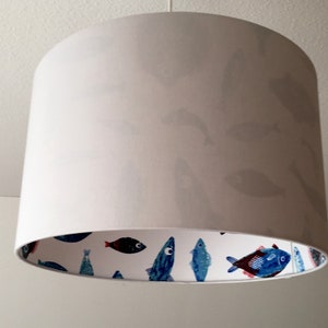 Lampshade "Aquarium" (light grey)