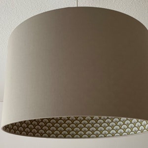 Lampshade &quot;Retro Taupe&quot;