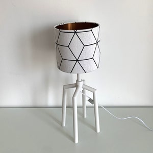 Table lamp &quot;The Cube-Copper&quot;