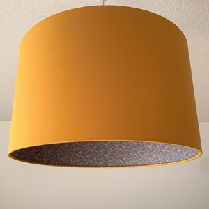 Lampshade Curry Yellow-Scribble image 1