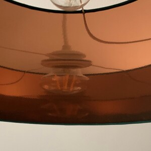 Lampshade Dark Green Mirror Copper image 2