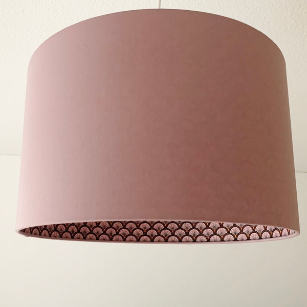 Lampshade "Retro-Altrosa"