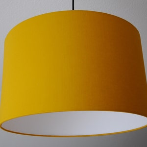 Lampenschirm &quot;Curry yellow&quot; (Curry gelb)