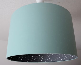 Lampshade "Stars in the sky" (mint)