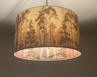 lampshade "In the forest-light beige"