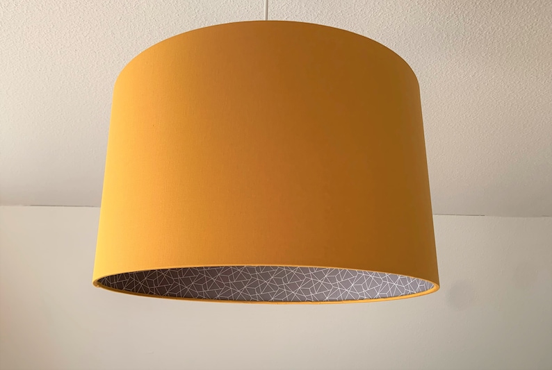 Lampshade Curry Yellow-Scribble image 2