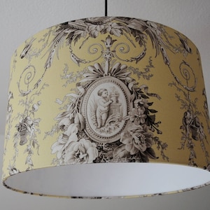 Lampshade &quot;Toile de Jouy&quot; (Amulets)