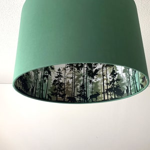 Lampenschirm Im Wald Bild 3
