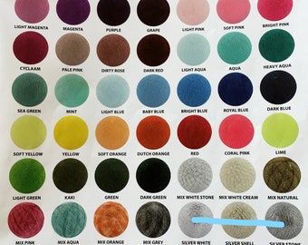 Cartella colori lucine a LED