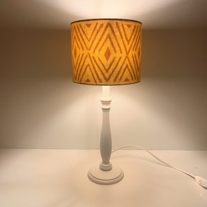 Table lamp &quot;ethnic mustard yellow&quot;