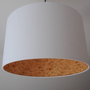 Lampshade "White Cork"