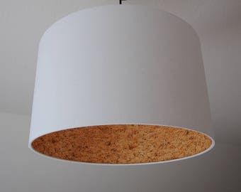 Lampshade "White Cork"