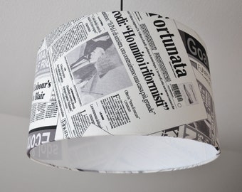 Lampenschirm "Newspaper"