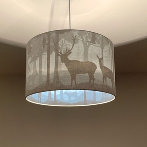 Lampshade "In Forest Blue"