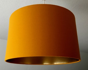 Lampenkap &quot;Mustard Gold&quot; (mosterdgeel)