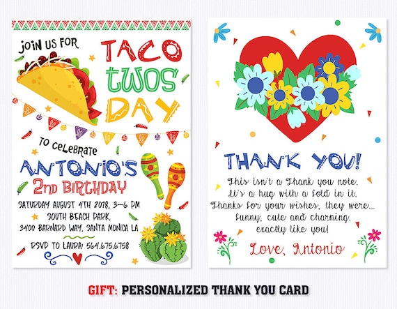 Taco Tuesday Invitation 10
